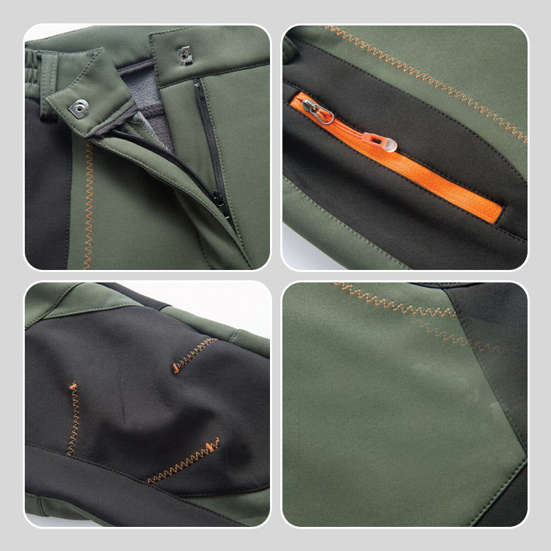 🤩 Haal het vandaag nog voordat het uitverkocht is!👇🎁Winddichte Waterdichte Warme Elastische Taille Wandelbroek
