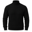 ✨ Zin in een strakke gebreide coltrui voor heren? Gestructureerde kraag en getailleerde pasvorm, makkelijk te dragen 🧶