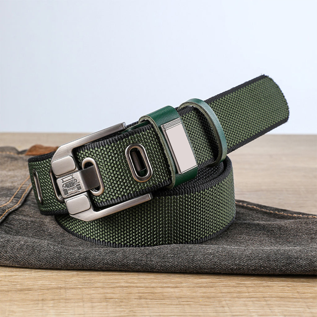 🚀Bespaar nu tijd & geld!😍Robuuste, geweven tactische outdoorriem met metalen gesp