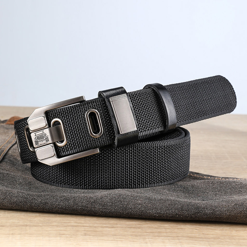 🚀Bespaar nu tijd & geld!😍Robuuste, geweven tactische outdoorriem met metalen gesp