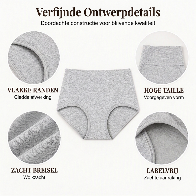 🤩 Haal het vandaag nog voordat het uitverkocht is!👇🎁Naadloze high-waist slip voor dames