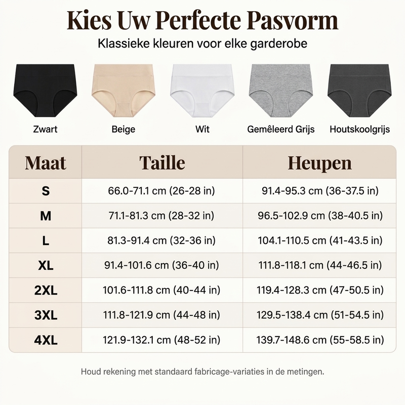 🤩 Haal het vandaag nog voordat het uitverkocht is!👇🎁Naadloze high-waist slip voor dames
