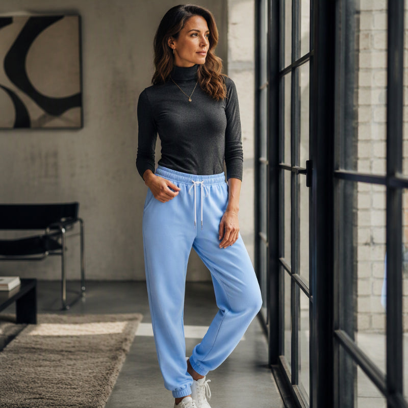 ✨Beperkte voorraad beschikbaar, mis het niet!👖Casual atletische joggingbroek voor dames met trekkoord