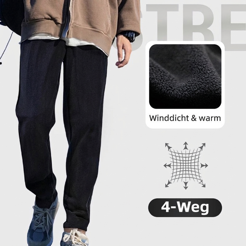 ⏳LAATSTE DAG KORTING SLECHTS!!🔥Winddicht & Thermisch, Alle-weer Bescherming👖 Unisex Winddicht Thermische Broek – Straight-Leg & Jogger Stijlen ✨