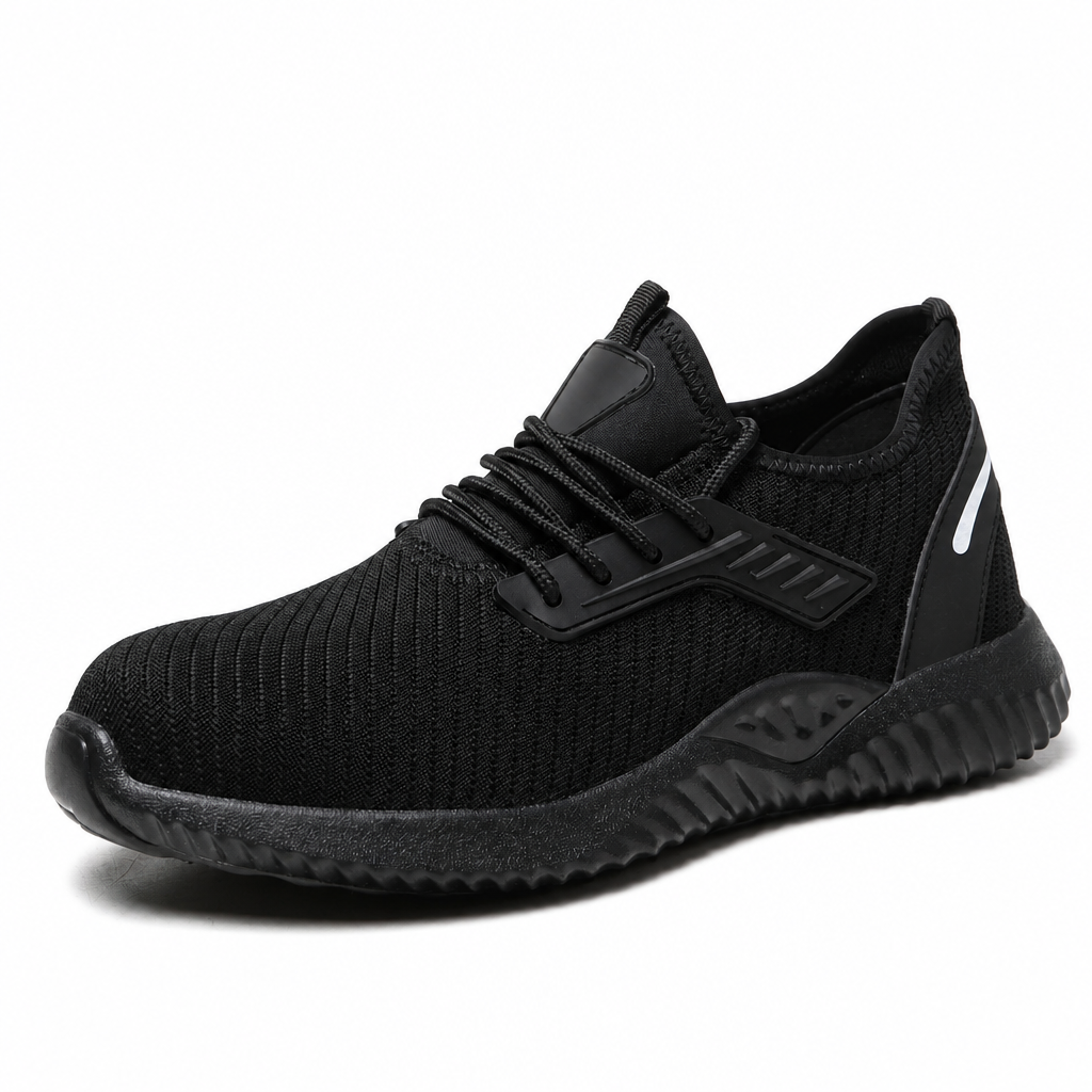 💖Hallo~ Mis het niet als je het leuk vindt🎁👍Veiligheidsschoenen met stalen neus voor heren. Ademende werkschoenen. Lichtgewicht. Prikresterende en beschermende schoenen