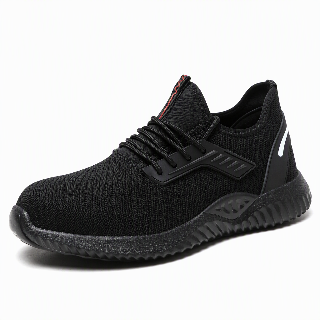 💖Hallo~ Mis het niet als je het leuk vindt🎁👍Veiligheidsschoenen met stalen neus voor heren. Ademende werkschoenen. Lichtgewicht. Prikresterende en beschermende schoenen