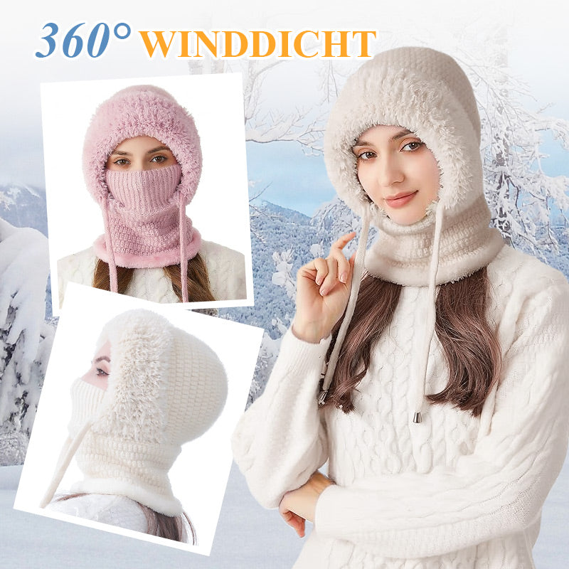 💖🎁Hallo~ Mis het niet als je het leuk vindt🔥🔥🔥Vrouwen Winddichte Sjaal-Muts voor Buiten