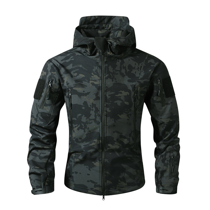 🚀Bespaar nu tijd & geld!😍Heren outdoor camouflage jack met capuchon