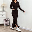 🚀Bespaar nu tijd & geld!😍Vrouwen Bodycon Jurk met Capuchon en Slim Fit