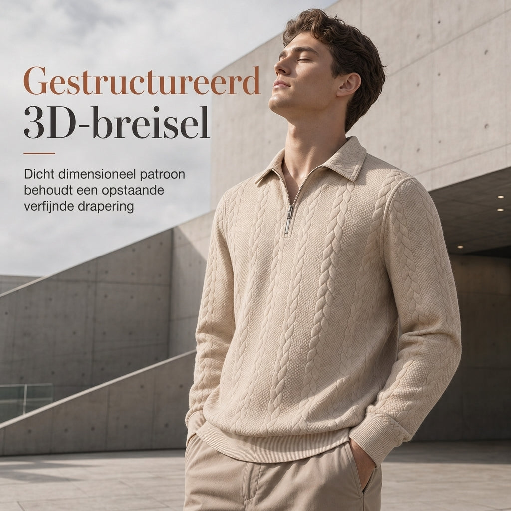 💖Hallo~ Mis het niet als je het leuk vindt🔥🔥Heren Casual Jacquard Gebreide Pullover