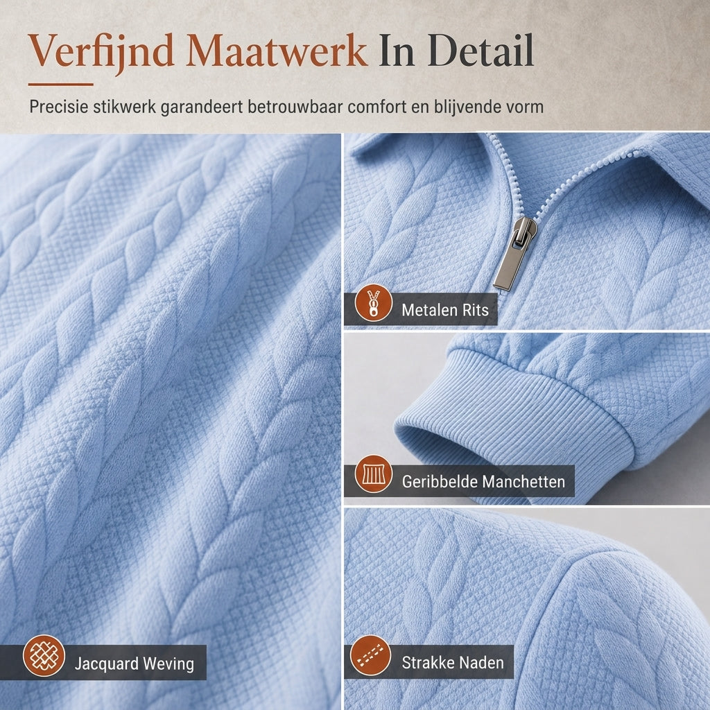 💖Hallo~ Mis het niet als je het leuk vindt🔥🔥Heren Casual Jacquard Gebreide Pullover