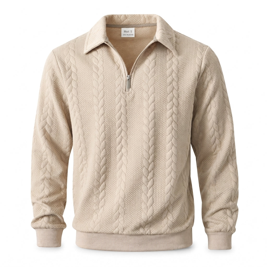 💖Hallo~ Mis het niet als je het leuk vindt🔥🔥Heren Casual Jacquard Gebreide Pullover