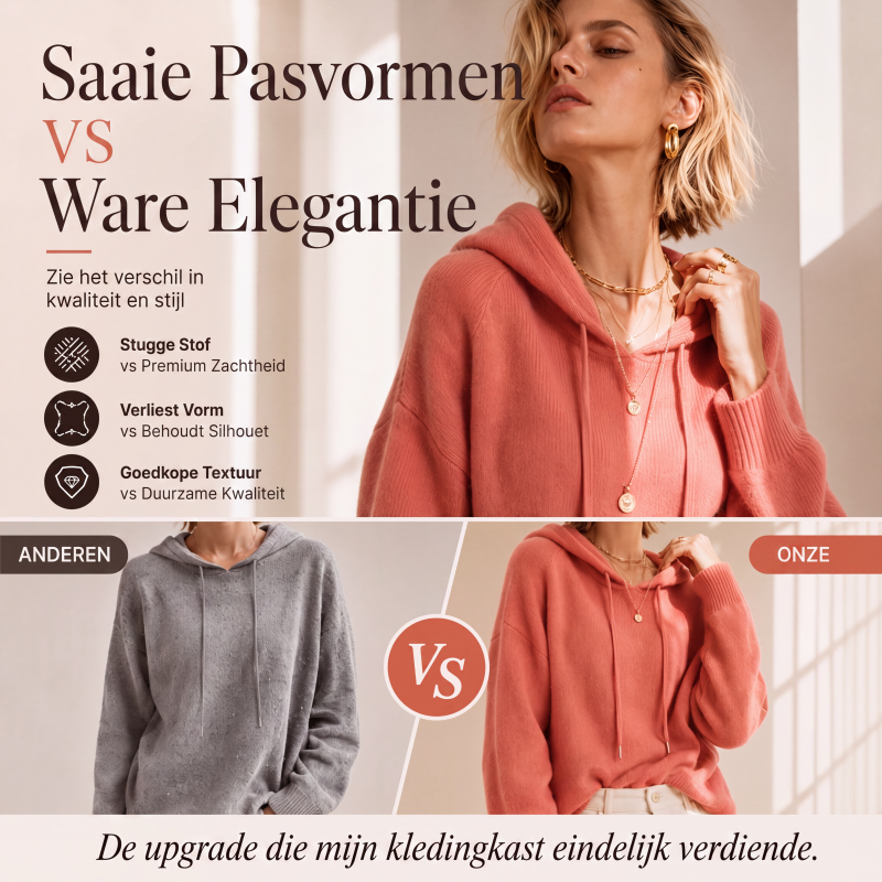 🔥Gratis verzending✈️Casuele capuchontrui voor dames met trekkoord
