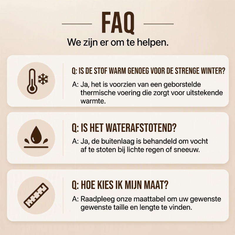 🎁👍Opruimingsuitverkoop🔥🔥🔥Waterdichte cargobroek voor heren met zachte voering