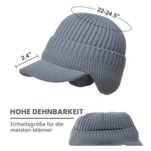 🤩 Haal het vandaag nog voordat het uitverkocht is!👇🎁Muts van gebreide wol voor heren