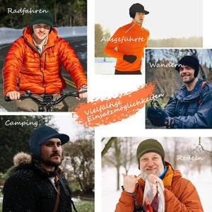 🤩 Haal het vandaag nog voordat het uitverkocht is!👇🎁Muts van gebreide wol voor heren