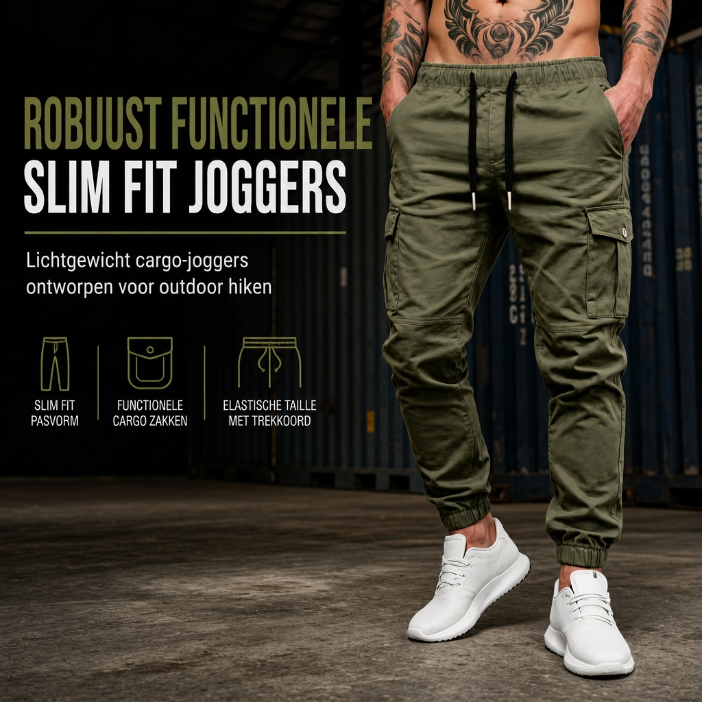 ✨ Nu Extra Voordelig! Lichtgewicht casual cargobroeken, outdoor wandelbroek voor herfst‑wintersporten, hardlopen & training, duurzaam stof, meerdere opbergzakken