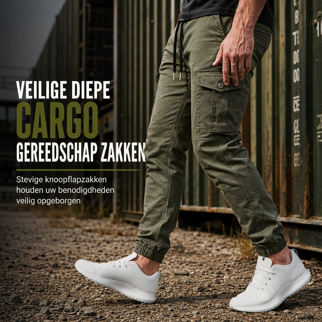 ✨ Nu Extra Voordelig! Lichtgewicht casual cargobroeken, outdoor wandelbroek voor herfst‑wintersporten, hardlopen & training, duurzaam stof, meerdere opbergzakken