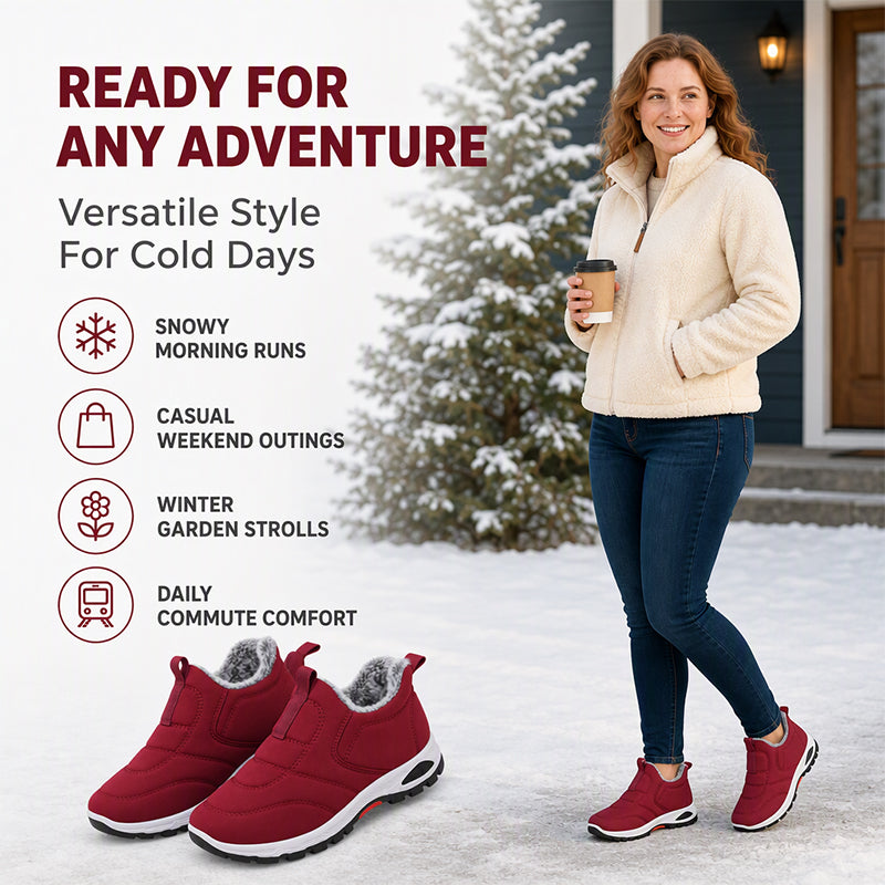✨Beperkte voorraad beschikbaar, mis het niet!🔥🔥Unisex Winter Warm Slip-On Snow Shoes