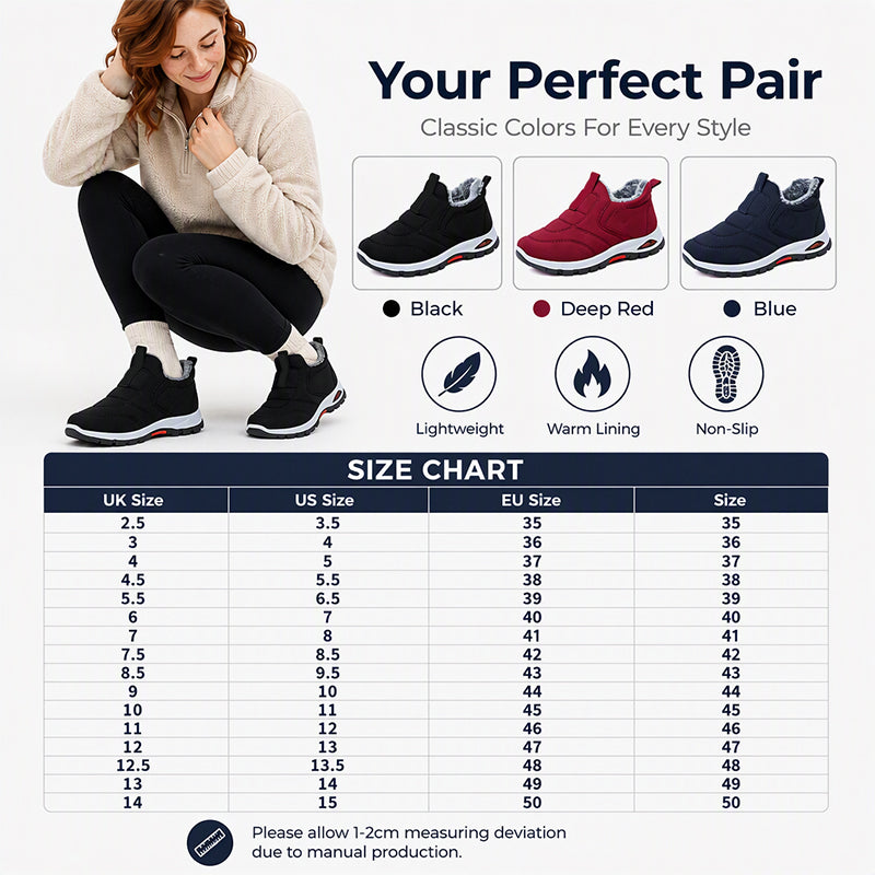 ✨Beperkte voorraad beschikbaar, mis het niet!🔥🔥Unisex Winter Warm Slip-On Snow Shoes