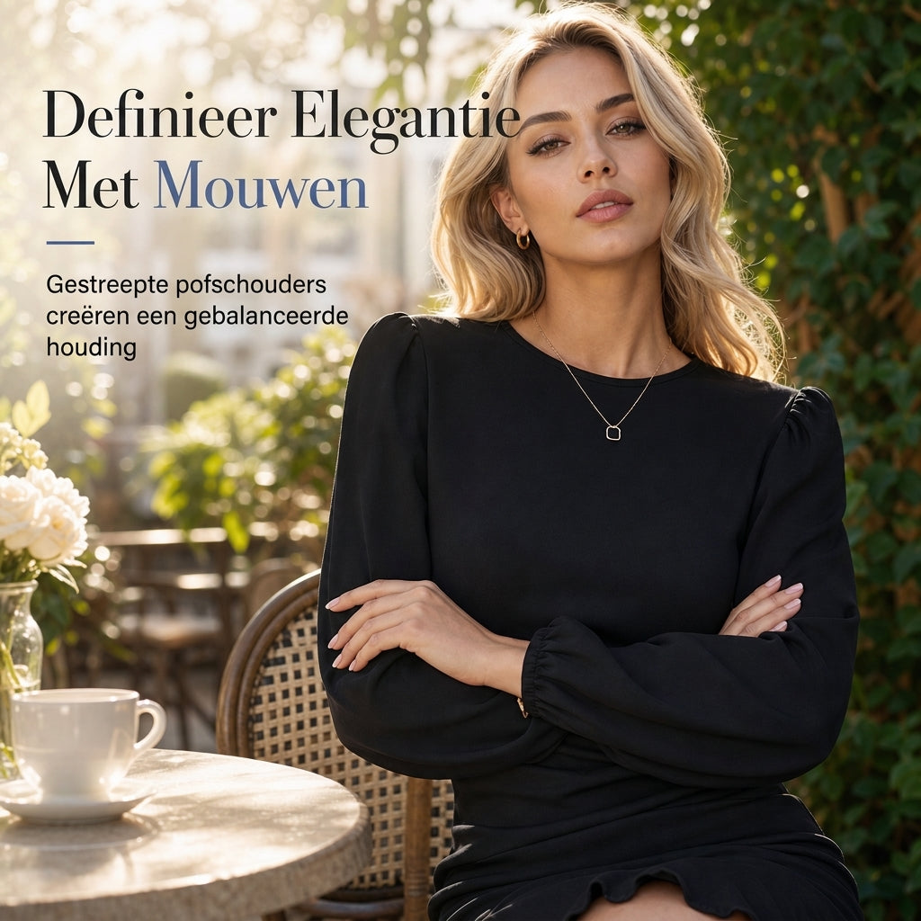 ✨Beperkte voorraad beschikbaar, mis het niet!🔥🔥Vrouwen effen kleur Puff Sleeve Bodycon-jurk