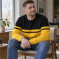🚀Bespaar nu tijd & geld!😍Casual heren-sweatshirt met ronde hals en kleurblokken
