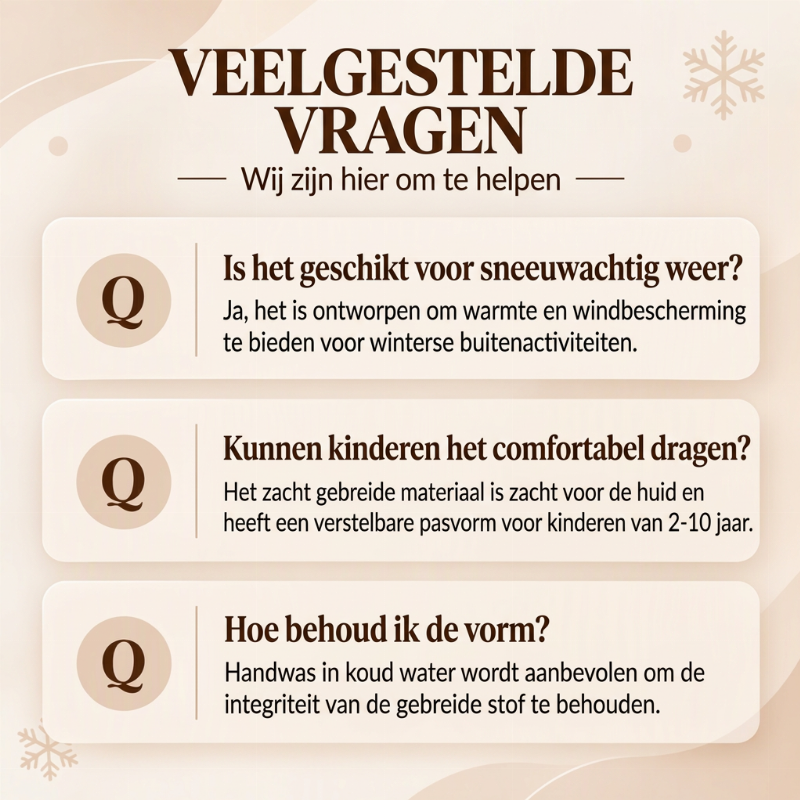 💋Geniet van een 30-daags probleemloos retourbeleid!✅️Kindermuts voor comfortabele warmte met schattige berenoren
