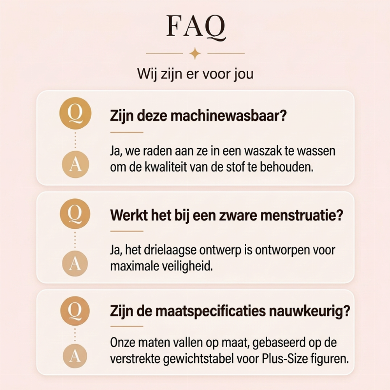 1 kopen🔥1 gratis🩲 Dames Maatje Meer Menstruatieondergoed | Geen zijdelingse lekken, geen drukkende tailleband – Veilig, ademend & comfortabel tijdens de menstruatie ✨