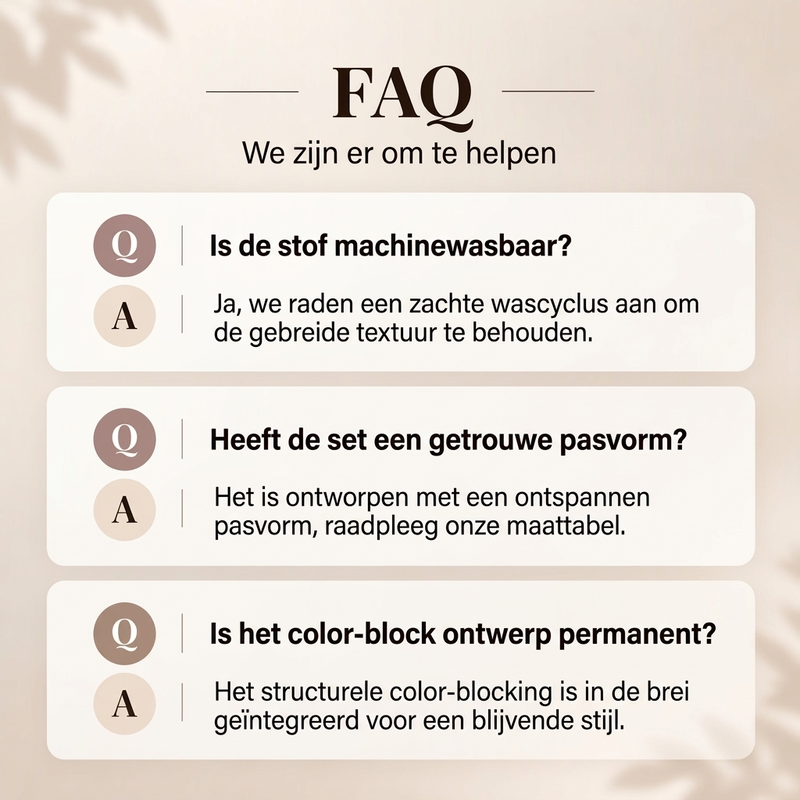 💖Hallo~ Mis het niet als je het leuk vindt🔥Gratis verzending✈️Vrouwen casual kleurblok geribbelde gebreide 2-delige set