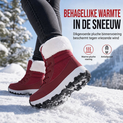 🎁🎉Enorme kortingen🔥🔥Dames winter snowlaarzen, verdikte laarzen tot halverwege de kuit voor outdoor reizen, grote maten