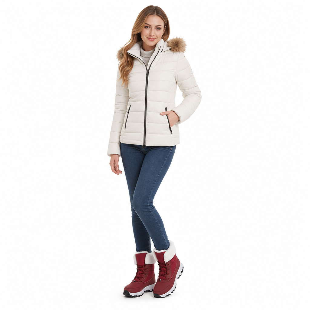 🎁🎉Enorme kortingen🔥🔥Dames winter snowlaarzen, verdikte laarzen tot halverwege de kuit voor outdoor reizen, grote maten