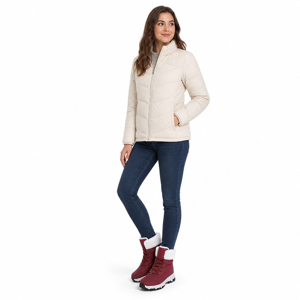 🎁🎉Enorme kortingen🔥🔥Dames winter snowlaarzen, verdikte laarzen tot halverwege de kuit voor outdoor reizen, grote maten
