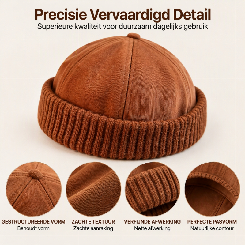 💋Geniet van een 30-daags probleemloos retourbeleid!✅️Unisex Warme Gebreide Muts Zonder Klep