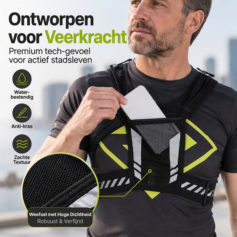 🤩 Haal het vandaag nog voordat het uitverkocht is!👇🎁Outdoor hardloopvestrugzak voor telefoons en hydratatie