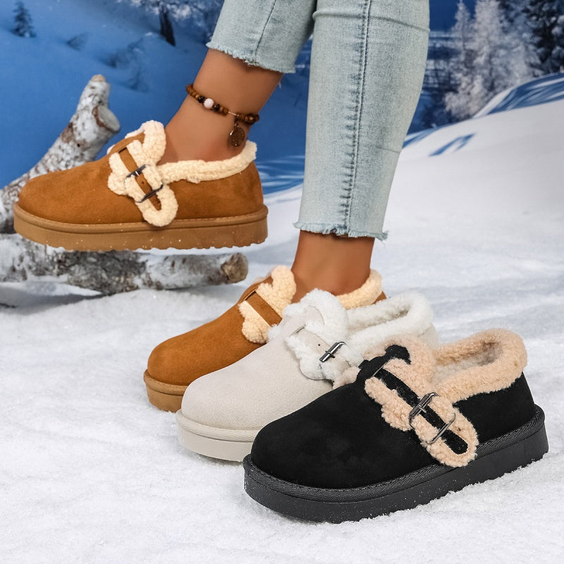 ✨Beperkte voorraad beschikbaar, mis het niet!🔥🔥Dames Winter Trendy Warme Instappers