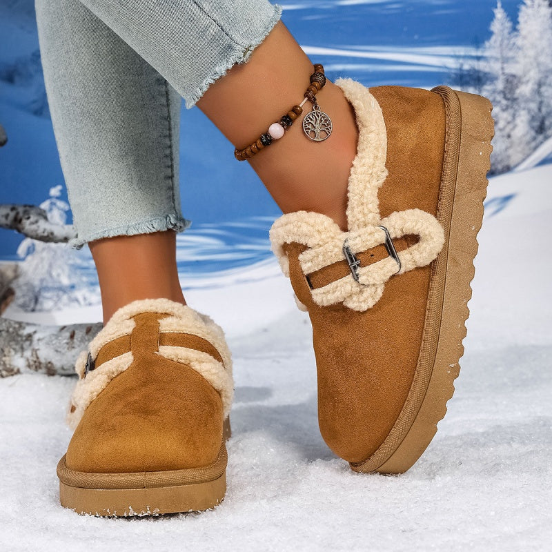 ✨Beperkte voorraad beschikbaar, mis het niet!🔥🔥Dames Winter Trendy Warme Instappers
