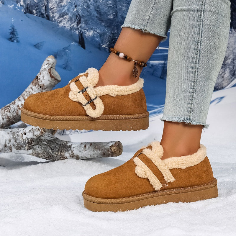 ✨Beperkte voorraad beschikbaar, mis het niet!🔥🔥Dames Winter Trendy Warme Instappers